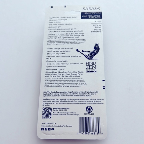 🆕 NEW Black Gel Retractable Pen with No Smears or Smudges, Fast Dry (0.7mm) - Picture 4 of 6